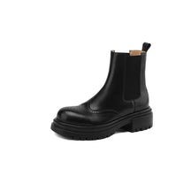 Botas Feminina em Couro Italiano Chelsea - Inverno 2024